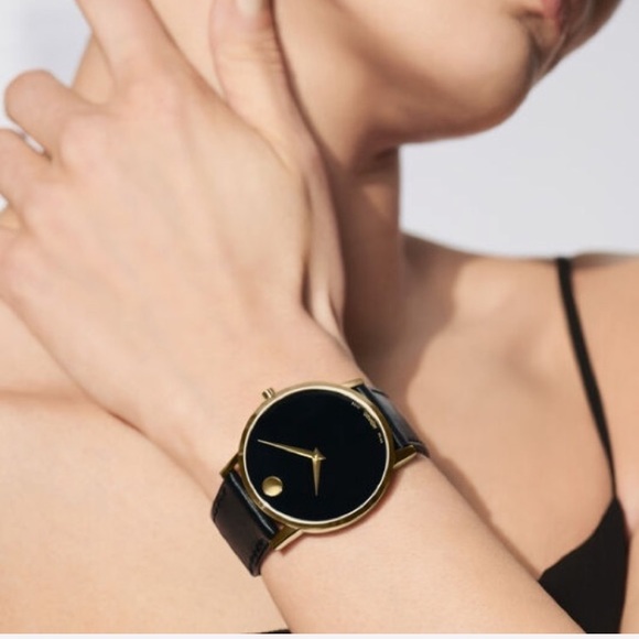 NWT authentic MOVADO unisex classic watch - Picture 4 of 7